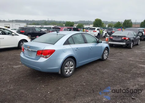 2012 Chevrolet Cruze Ls from USA, damaged, VIN 1G1PC5SH8C7325358